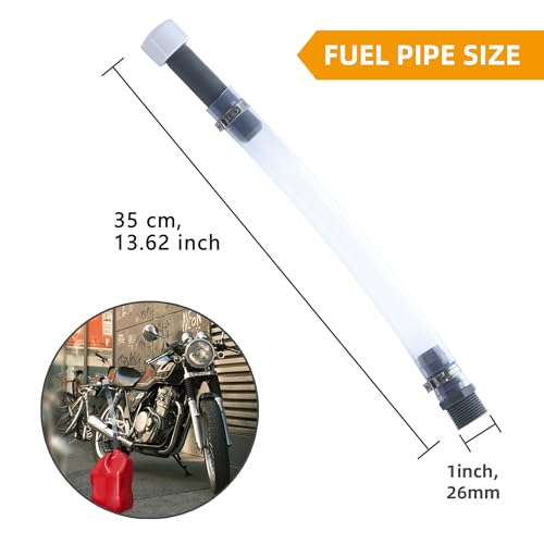 Image of Mapleza Racing Fuel Jug Hose with Filter for VP & JEGS Fuel Jugs