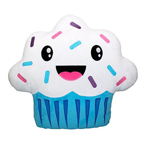 Smillows - Scented Stuffed Plush Pillows (Cupcake) - Accent, Throw, Decorative, Fun Pillows - Kids Room Decor, Gift for Kids by Scentco Smillows - Scented Stuffed Plush Pillows (Cupcake) - Accent, Throw, Decorative, Fun Pillows - Kids Room Decor, Gift for Kids by Scentco