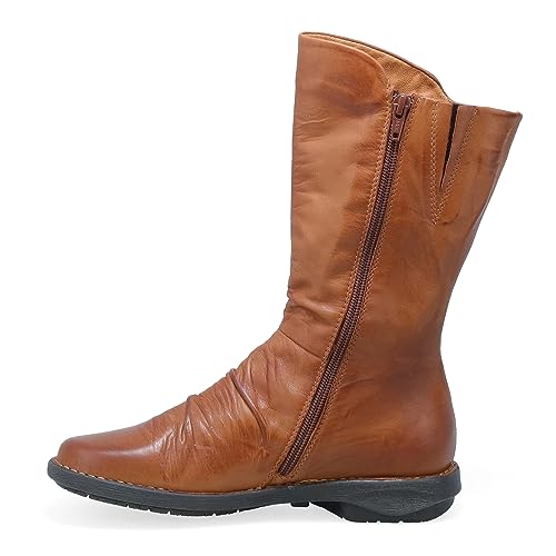 Miz Mooz Petrillo Women's Mid-Calf Boot Brandy4