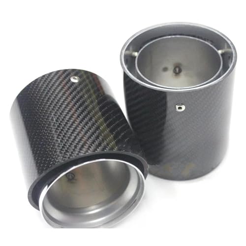 Embout pot d'échappement en carbone véritable de haute finition pour MINI - 2
