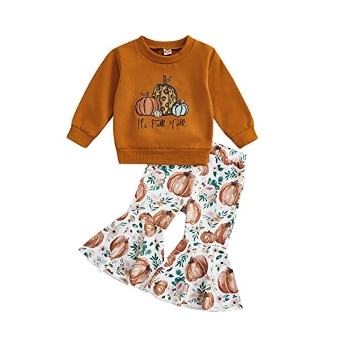 Baby Girl Halloween Outfit Pumpkin Pie Crewneck Sweatshirt Shirt ...