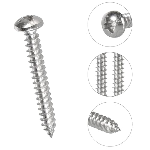 Tornillos Autorroscantes NACX M3 x 10 mm Phillips Pan Head 300 Piezas miniatura 4