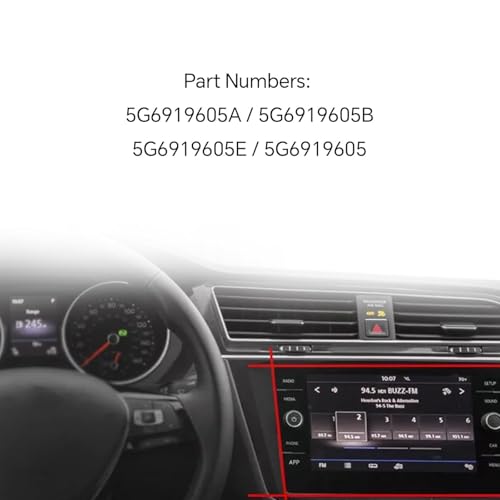 Touch Digitizer Golf 7 ecran tactile pour autoradio 8 pouces 5G6919605E MK7
