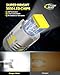 Cougar Motor 921 Led Bulb Reverse Lights, 912 Backup Light 6000K White Ultra Bright CANBUS Ready Car Exterior 906 904 W16W T15 Bulb, Non-Polarity, Pack of 2