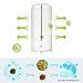 Powcan Ozono Refrigerador Purificador Refrigerador Esterilizador Desodorante Mini Absorbente de Olor Eliminador...