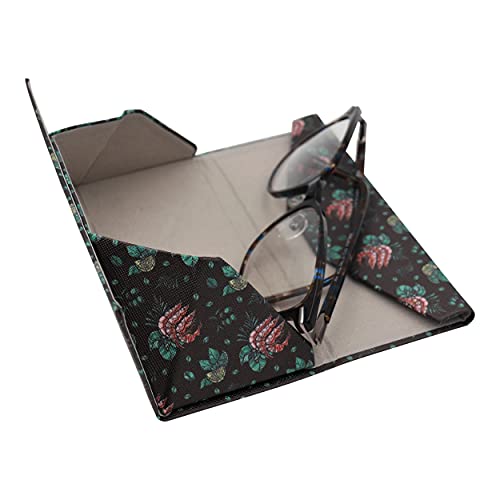 Image of Real Sic Glasses Case for Men and Women - Magnetic Folding Hard Shell Sunglass Holder - Inspired by Activities /Hobbies