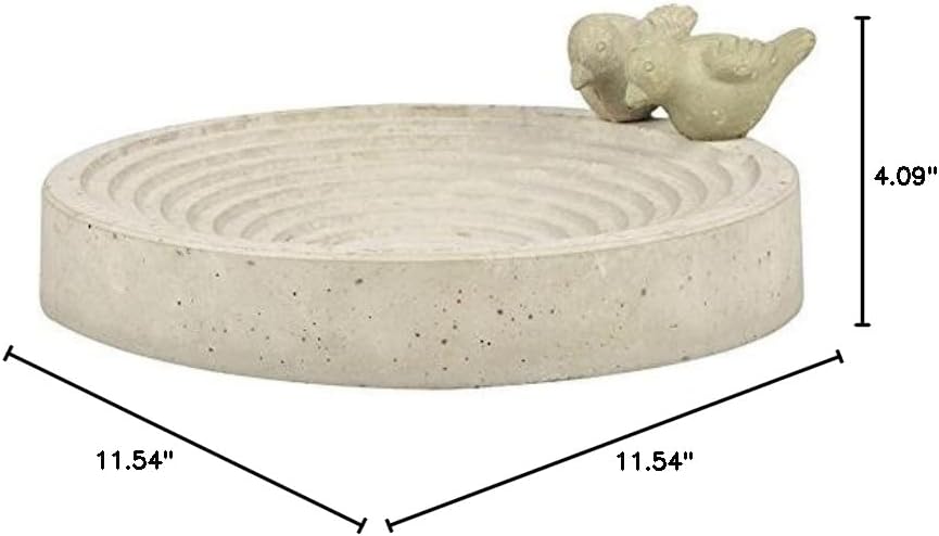 Esschert Design FB297 Cement Bird Bath