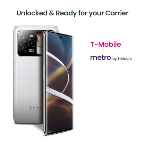 Image of BLU Bold N4 5G | Unlocked | 6.78 inch Curved Display + 1.74 inch Rear Display | 50MP + 16MP Selfie | 512 /8GB I NFC I Android 15 | US Version | US Warranty | White