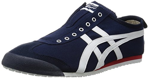Onitsuka Tiger Unisex Mexico 66 Slip ON 1183A360, azul marino/blanco, 36.5 EU