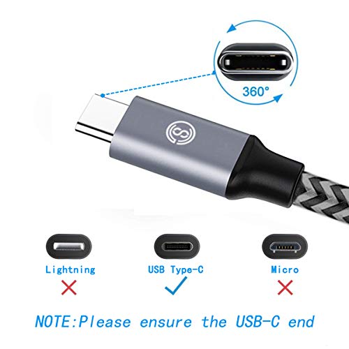 Sharllen Usb C Cable, [2Pack 3Ft] Usb 3.1 Gen1 Type C Cable To Usb 3.0 A Phone Charger Cable Nylon Braided Fast Charging Cord Data Line Compatible Samsung Galaxy S10/10+ Note9/8 S9/8/8+,Lg V30,Htcu11 #TOP1