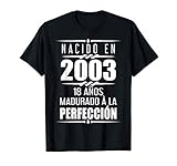 tarjeta felicitacion 18 años 18 años Regalos Chico Chica 18 Cumpleaños. Nacido en 2003 18 años Madurado à la Perfección Design.