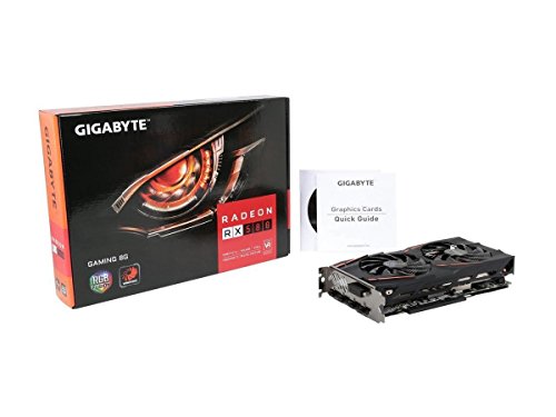Gigabyte Radeon RX 580 Gaming 8GB Graphic Cards GV-RX580GAMING-8GD (Renewed)