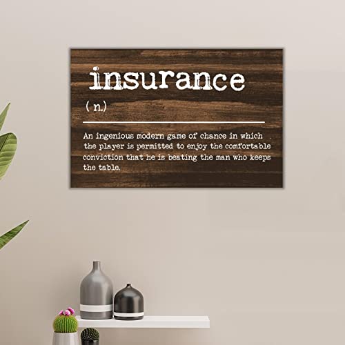 Décoration murale bois Assurance Définition Evans1nism pour mur vide - 4