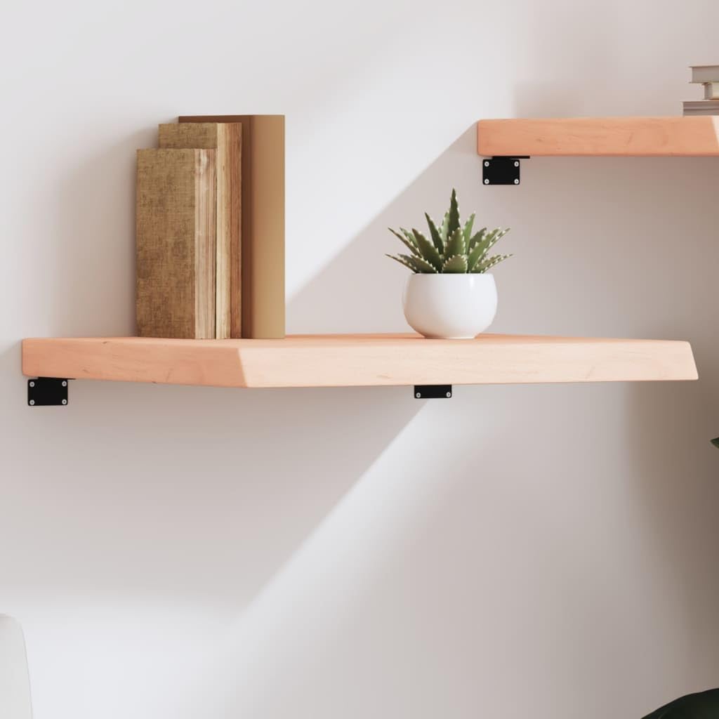 vidaXL Étagère Murale 60x50x(2-6) cm Bois de chêne Massif Non traité