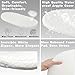 Baby Changing Basket, Foldable Portable Changing Pad, Moses Basket for Newborn, Changing Table Topper for Dresser, Cotton Rope Diaper Caddy for Travel&Nursery, Waterproof Foam Pad Cover, Off-White