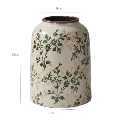 Vase de table moderne en céramique pour fleurs et centre de table