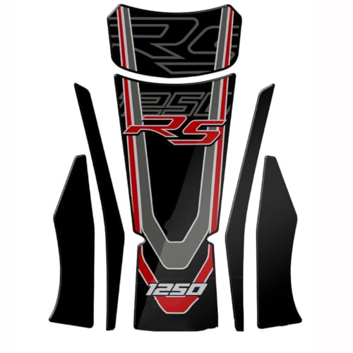 Protection de réservoir moto 3D pour BMW R1250RS protection autocollante noire