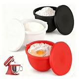 Picture of Silicone Bowl Liners for 5 Qt Kitchen Mixers, Silicone Liners for Kitchen Tilt-Head 5 Qt Mixers, Mixer Attachments and Accessories, Replacement Mixers Bowls (MIX-3pcs)