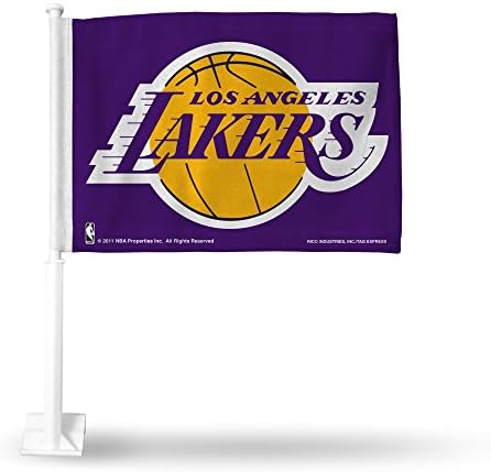 Rico Industries NBA Double Sided Car Flag - 16" x 19"