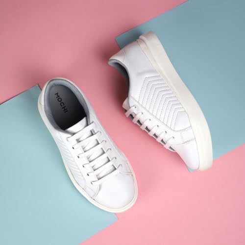 Image of Mochi Women Faux Leather Sneaker Shoes