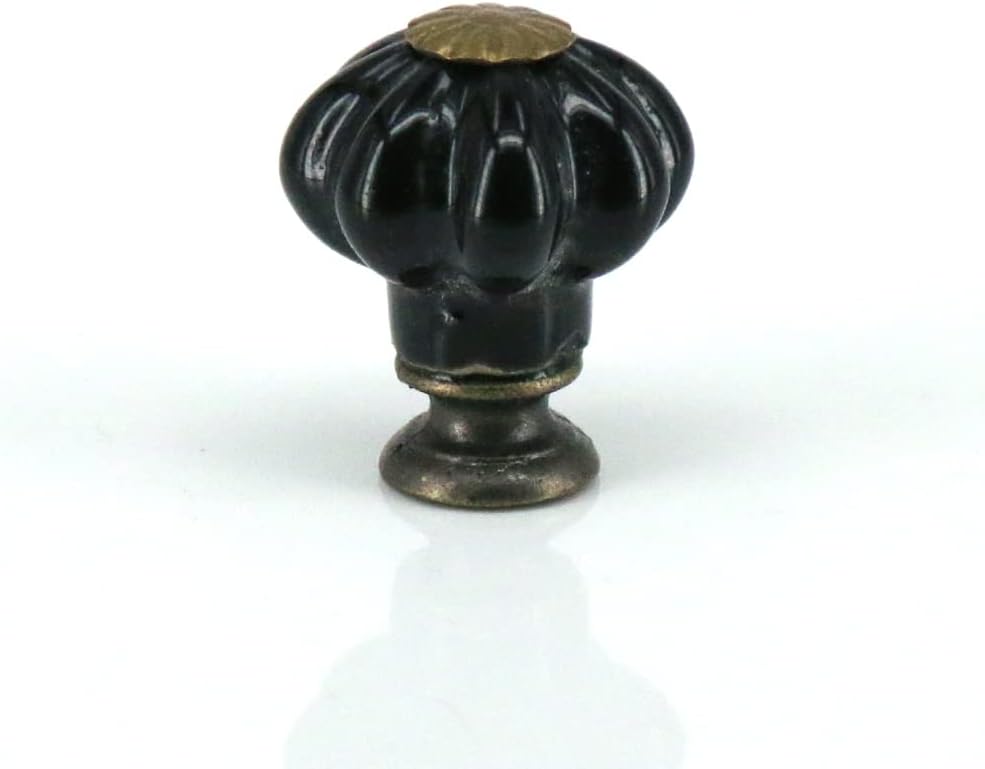 Southst 12pcs European Black Furniture Knob Kit Cabinets Door Handles Drawer Wardrobe Cupboard Shoe Closet Dresser Pulls