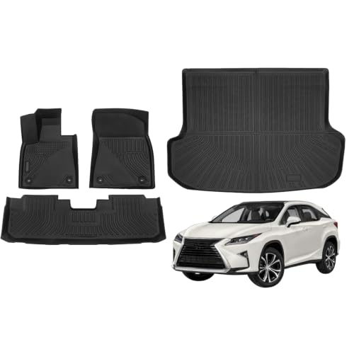 Floor Mats & Cargo Liner Custom Fit for Lexus RX350 RX450h 2016-2022