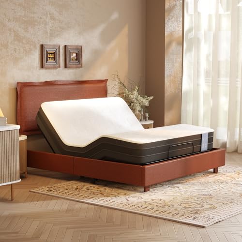 FLEXISPOT Queen Upholstered Adjustable Bed