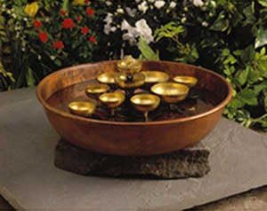 Water Bell Copper and Brass Water Fountain