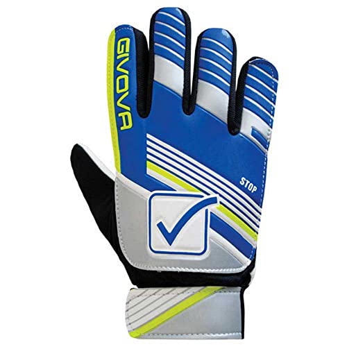 Givova Stop, Guanto Da Portiere Uomo, Grigio/Turchese, 8