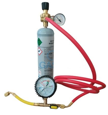Kit azoto "FLUSH" con riduttore di pressione + 1 manometro 0-10 bar