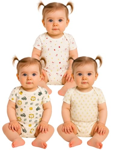Image of TuddyBuddy 100% Cotton Romper /Bodysuit for Baby Girls
