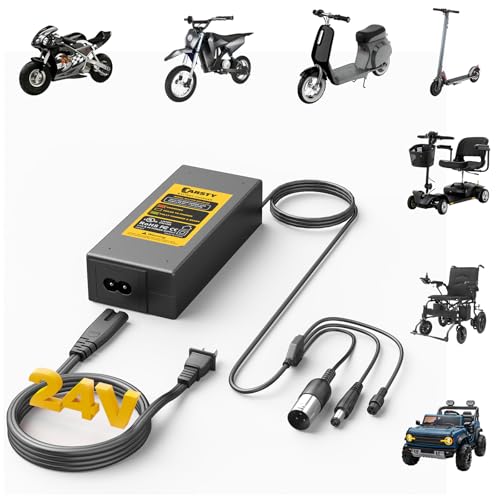 Carsty Hoverboard Charger 29.4V for Electric Scooter & Wheelchair