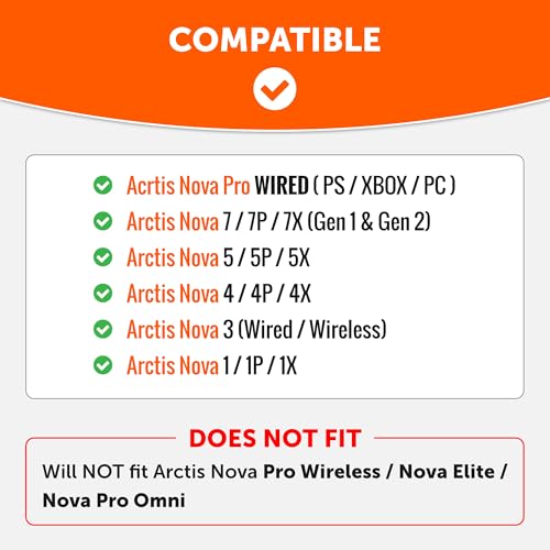 Image of WC Freeze Arctis Nova - Cooling Gel Earpads for Arctis Nova Pro Wired, 7, 5 | Made by Wicked Cushions | Also fits Nova 4, 3, 1 (Does Not Fit Nova Pro Wireless). Fabric, Cooling Gel | Black