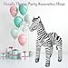 Jet Creations an-ZEB3 Inflatable Zebra, 32