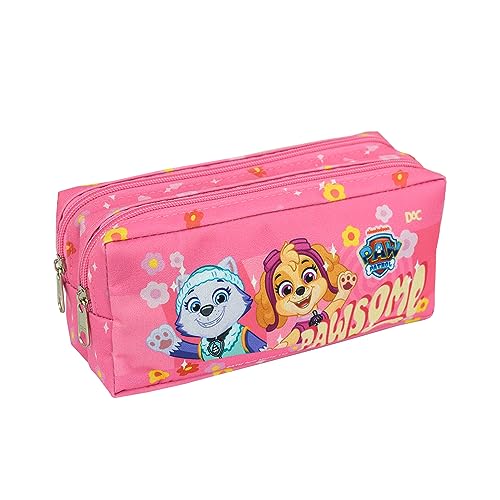 Estojo Duplo em Tecido - Patrulha Canina