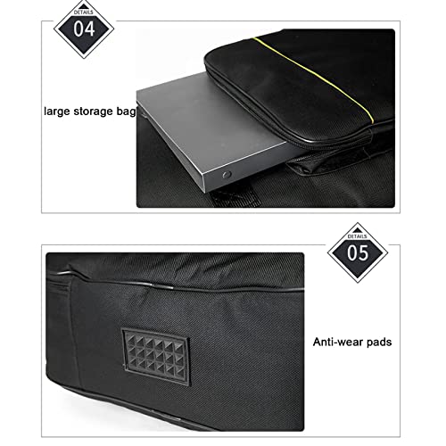 FRIKE Guitar Gig Bag Sac à Dos De Transport Acoustic Classical Guitar Case Bandoulière Réglable Rembourré épais 39 40 41… - Les Beatles, Paul McCartney, John Lennon, RIngo Starr, George Harrison FRIKE Guitar Gig Bag Sac à Dos De Transport Acoustic Classical Guitar Case Bandoulière Réglable Rembourré épais 39 40 41… – Image 5