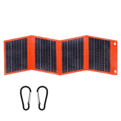 Image of LMENGER 25W Solar Panel, Portable IP55 Waterproof Solar Panel Charger, Folding Solar Panels, 5V 2A Type C, USB Port for Outdoor, Camping, Compatible with Tablet Smartphone