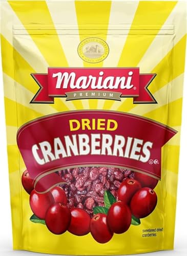 Mariani | Dried Cranberries | Healthy Snacks for Kids & Adults | Dried Fruit | Vegan Snacks | Gluten Free Snacks | No Preservatives, Fat Free | 30 Ounces (Pack of 1) - Resealable Bulk Bag