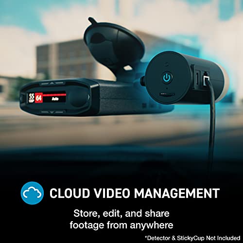 Escort M2 Radar-Mounted Smart Dash Cam – 1080P Full Hd Video Dash Cam, Shared Alerts, Incident Reports, Emergency Mayday, Parking Mode, Drive Smarter App, Wi-Fi & Gps, 16Gb Micro Sd Card #TOP4