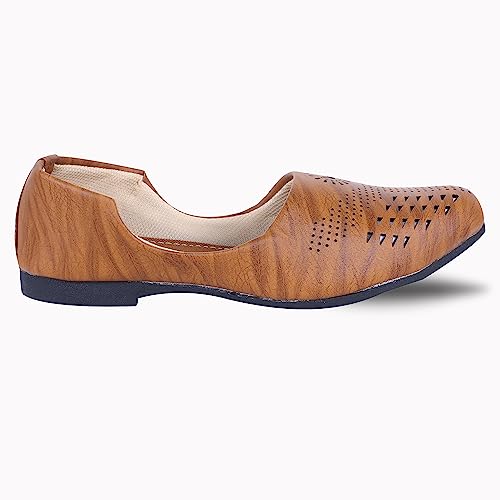 DFR Men's Ethnic Juttis Mojaris Casual Loafers Jalsa Shoes