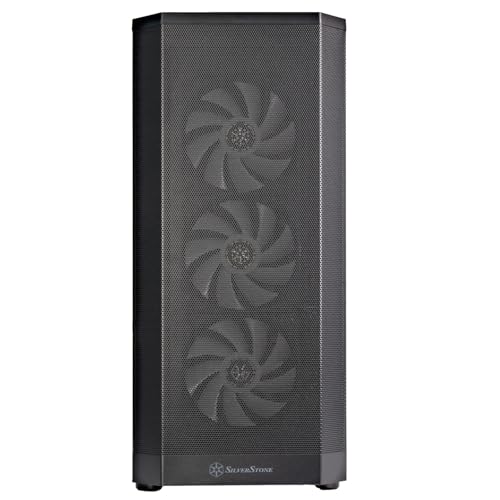 Gabinete SilverStone FARA 514X Negro ATX de torre completa en metal con soporte dual para radiador, ventiladores ARGB y refuerzo para GPU, modelo SST-FA514X-BG miniatura 2
