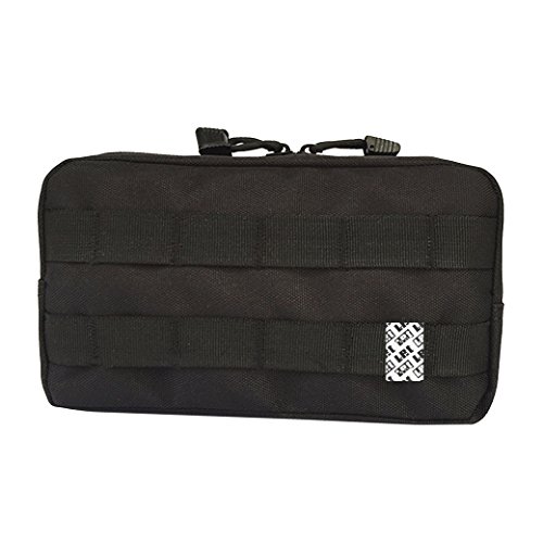 LefRight Negro táctico MOLLE Compacto EDC Multiusos Administración Utilidad Bolsa Bolsa de Mano Cover