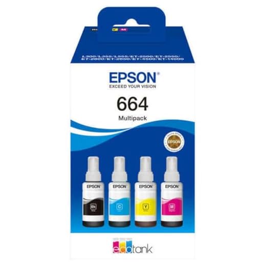 Epson Ecotank Bläckflaska, multipack en svart