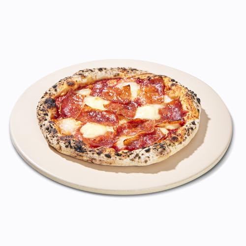 Opiniones y reviews de Piedras para pizza - los preferidos. 43 ROCKSHEAT - Piedra redonda de pizza de 32 x 0.4 cm, cordierita y revestimiento de cerámica, piedras de pizza para horno, parrilla, piedra de hornear de grado alimenticio para...