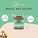 Dastony Organic Raw Brazil Nut Butter, 8 oz | Only One Ingredient | Vegan, Paleo and Keto Friendly, Non GMO, Gluten-free - Pack of 1