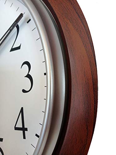 Image of President Quartz Big Size Wall Clock for Hall /Home (42 X 42 cms) Made in India