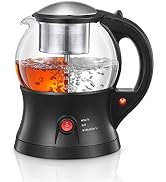 FOHERE Mini Frigo 240V/12V, Petit Frigo Portable Silence, Chaud et Froid Cosmétique Noir
