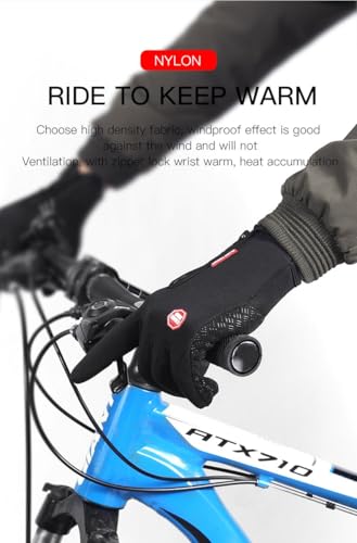 Guantes sensibles al tacto cálidos y resistentes al viento miniatura 7
