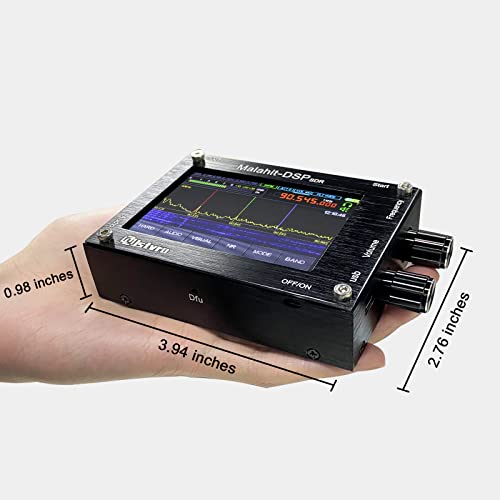 1.10B 3.5" 50Khz-2Ghz Dsp Sdr Receiver Malachite Dsp Sdr Receiver Malachite Sdr Shortwave Radio Receiver Malachite Dsp Sdr Receiver ,Aluminum Alloy, With Cooling Hole #TOP2
