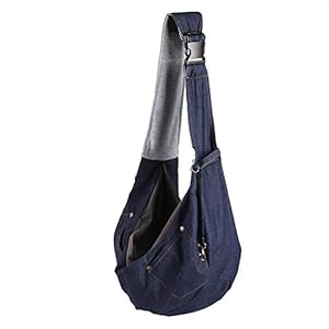 Kleine Hondentas, Donker Denim Blauw Ademend Opvouwbare Huisdier Kleine Hondentas Puppy Outdoor Reizen Enkele Schouder DraagtassenCocktailzeefjes